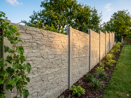 BETONOVÝ PLOT VE SVAHU a jak na to