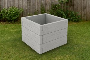 Vyvýšený záhon štípaný kámen 100/200 cm